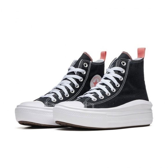 Converse Chuck Taylor Move Platform Sneakers 5 - Picture 1 of 8